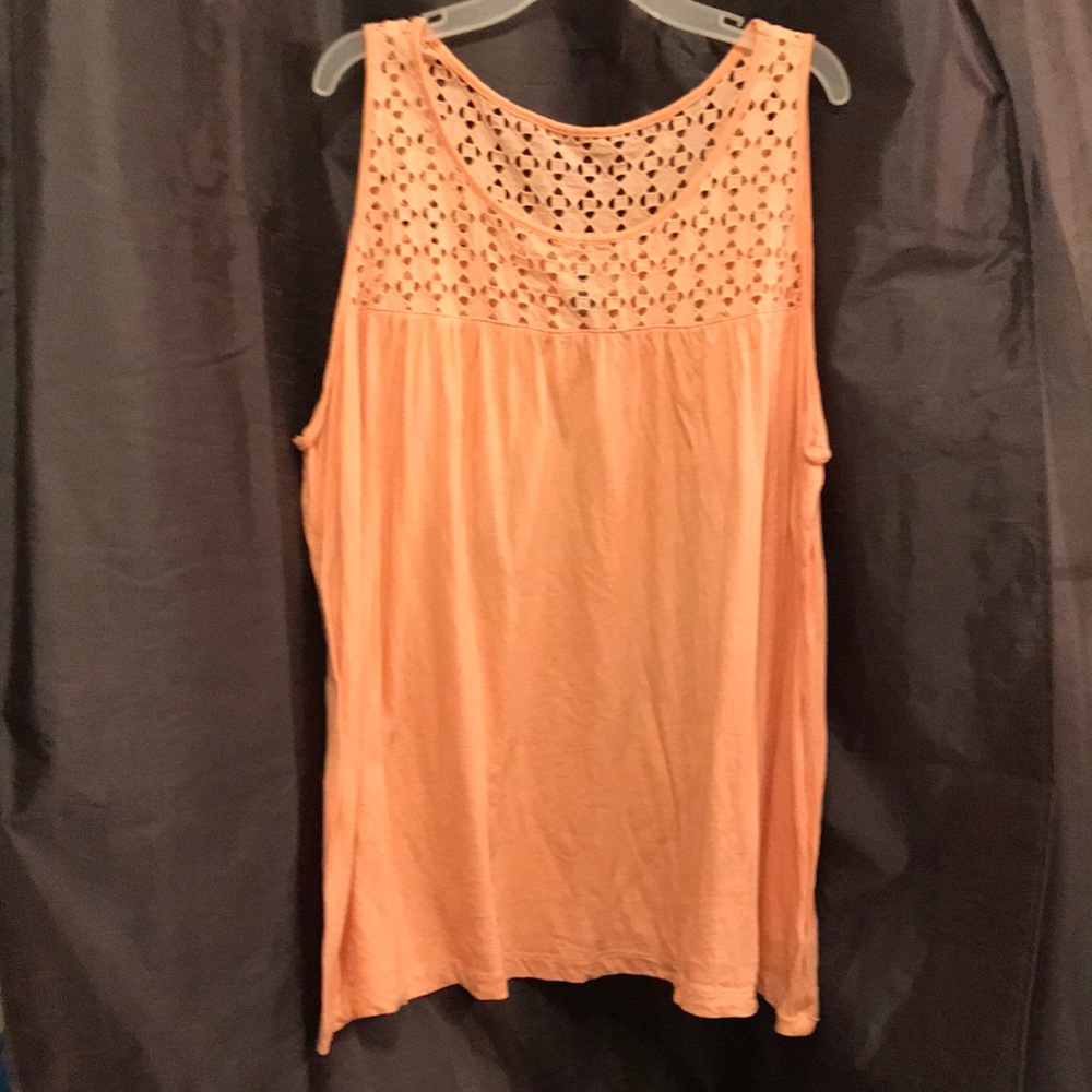 Old Navy swing tank, lace yoke xxl